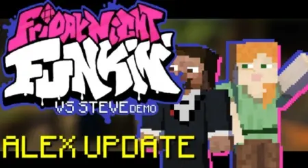 FNF VS Steve and Alex Update 2.2