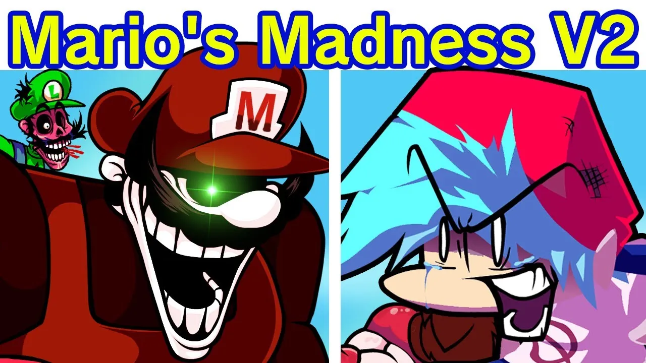 FNF VS Mario Madness V2