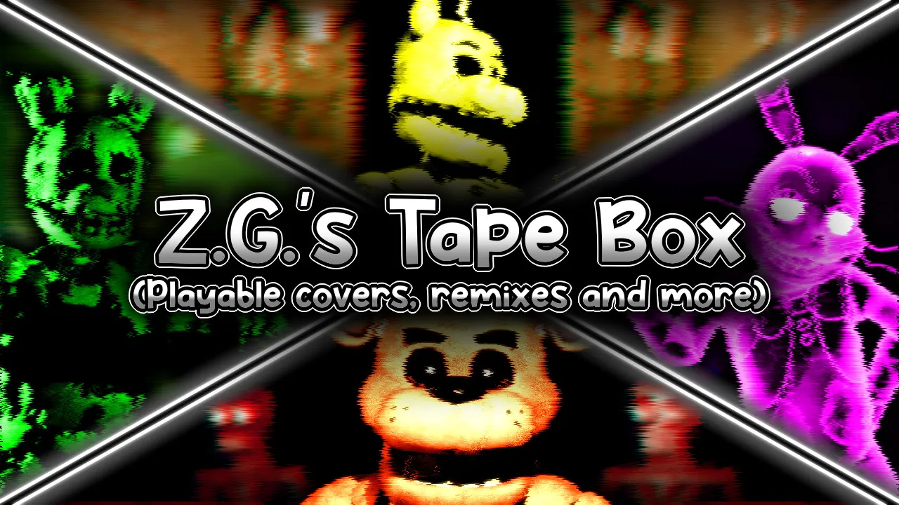 FNF VS FNAF 10th Anniversary | ZG’s Tape Box