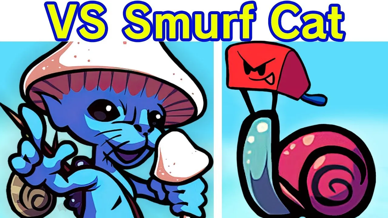 FNF VS Smurf Cat Meme