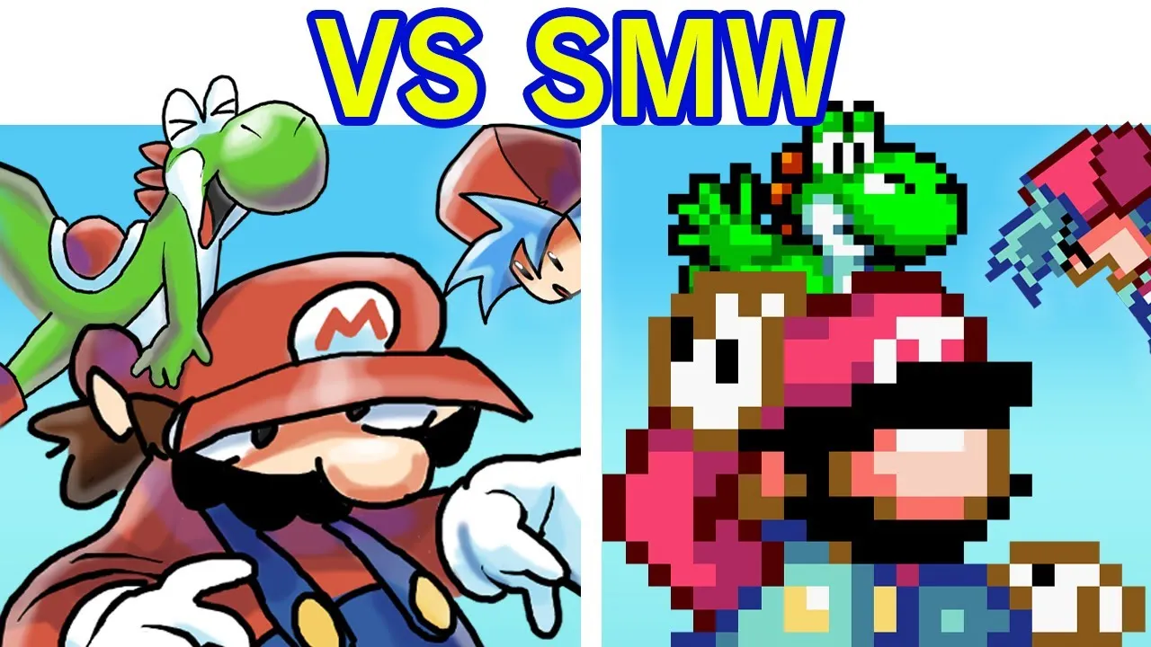 FNF SMW: Power Star Melody