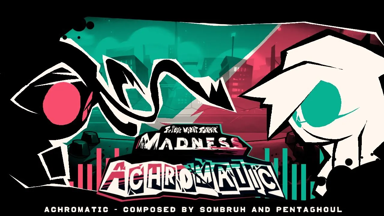 Friday Night Funkin’ Madness Achromatic