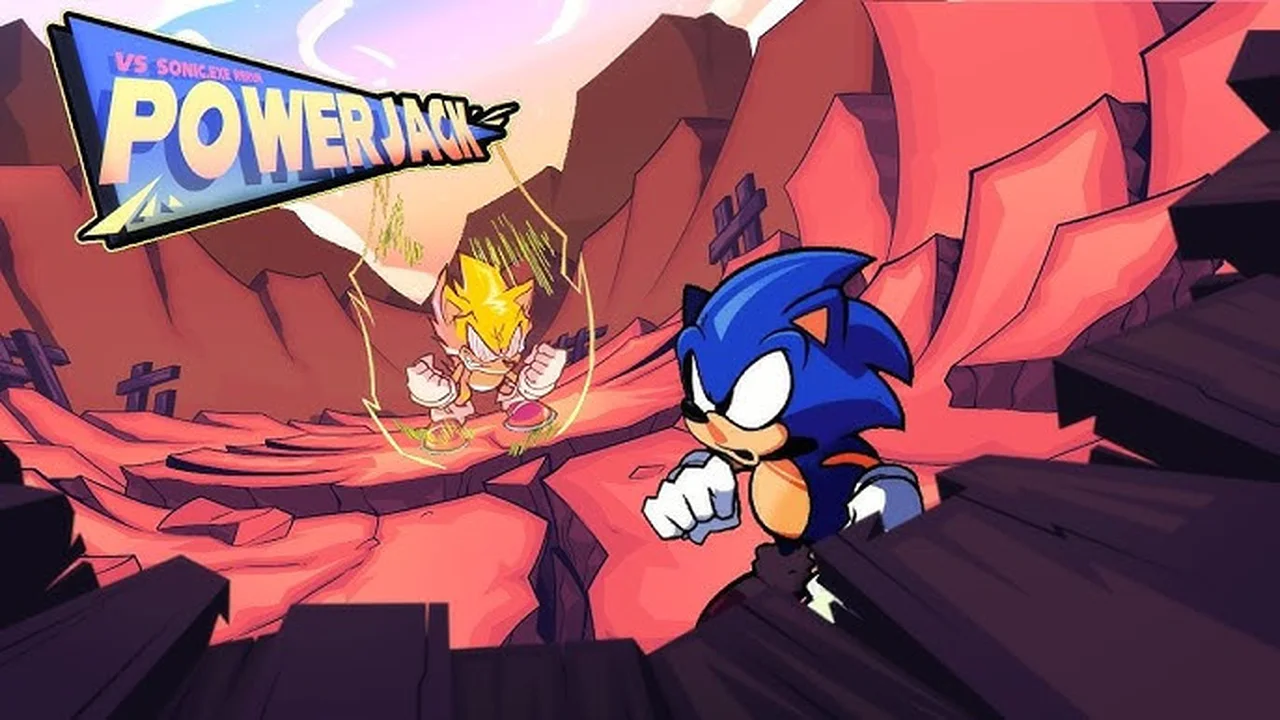 FNF Powerjack Sonic EXE Rerun